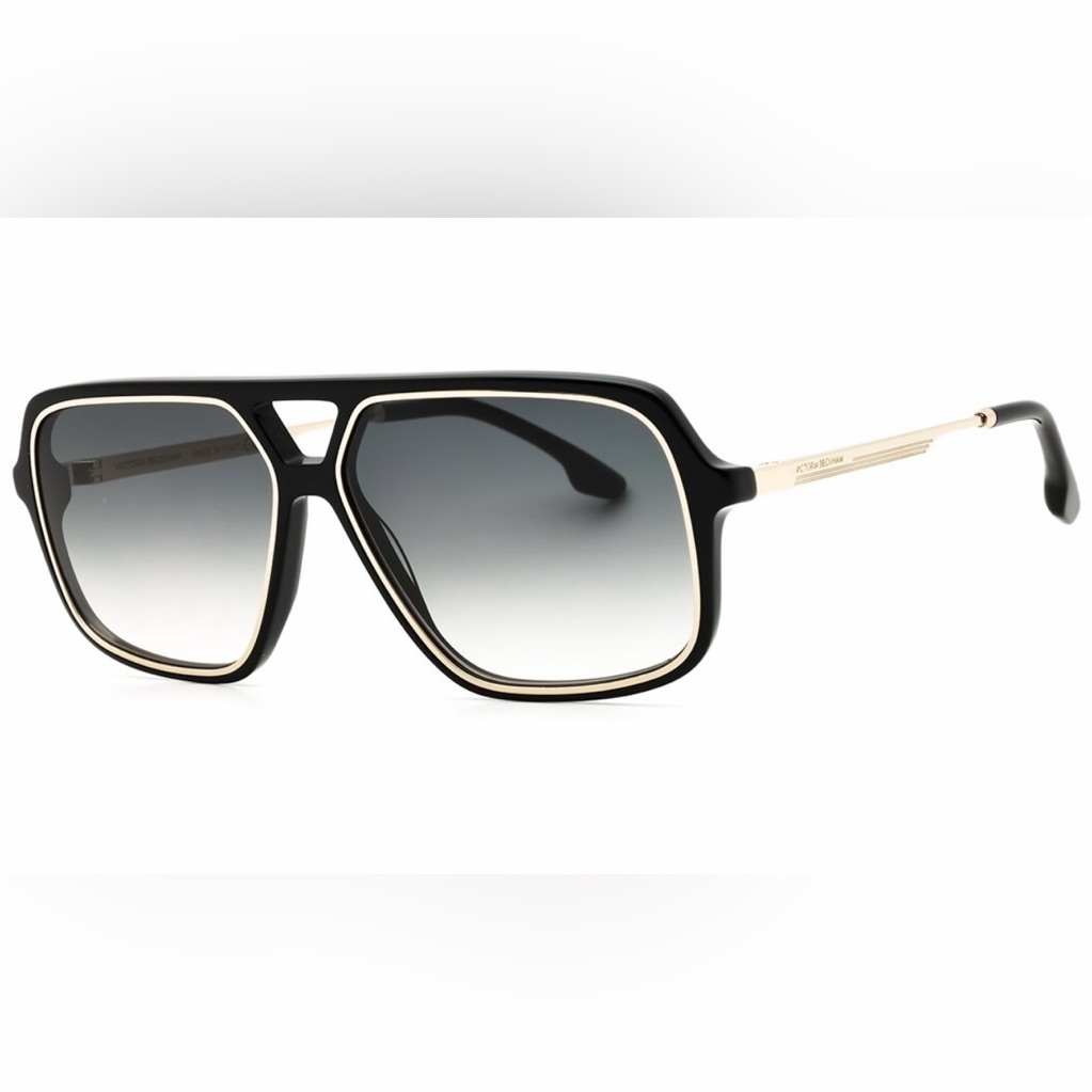 Victoria Beckham Black Sunglasses Women's Vb246s 58mm